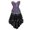 Blue, variant on NordicNest Women's Gothic Corset Skirt Set Vintage Jacquard Strapless Bustier Top with HighâLow Ruffle Lace Skirt Steampunk Halloween Blue,XXXXXL