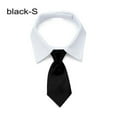 thumbnail image 2 of Dog Bow Tie - Adjustable, Formal, for Small/Medium Pets, Black/Red Colors, 2 of 7