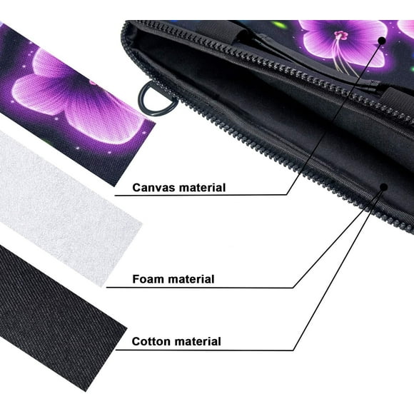 RICHEN Canvas Laptop Shoulder Bag Compatible with 11.6/12/12.9/13 Inches Laptop Netbook,Protective Canvas Carrying