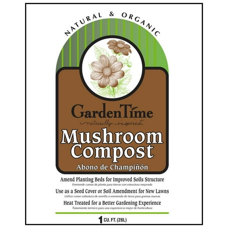 Garden Time GT-13040 Mushroom Compost, 1 Cu.ft.