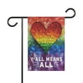thumbnail image 2 of Yall Means All Flag, Gay Pride Garden Flag, Gay Rainbow Flag ID-0518-OEDJ, 2 of 4