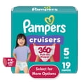 thumbnail image 3 of (4 pack) Pampers Cruisers 360 Baby Diapers Size 5, 19 Count (Select for More Options), 3 of 17