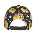 thumbnail image 6 of Balery Baseball Cap Adjustable Size for Running Workouts and Outdoor Activities All Seasons Dad Hat(Moon Bear), 6 of 9