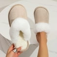 thumbnail image 2 of Yindaity Womens Slippers Size 9 Women's Slippers Khaki,6, 2 of 6