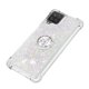 thumbnail image 4 of Funda para Samsung Galaxy A12 con Brillo Líquido Flotante, Purpurina, Parachoques y Anillo Giratorio Soporte, 4 of 5