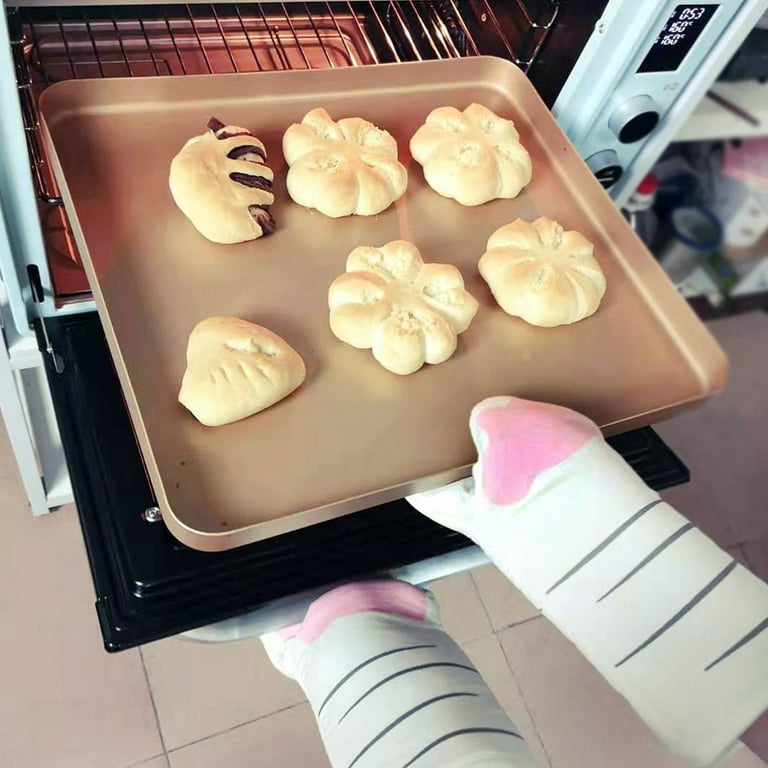Funny Oven Mitts Kitchen Accessories Cute Cooking Baking Heat Resistant  Kawaii Cat Glove, Gifts For Cat Lover - Temu