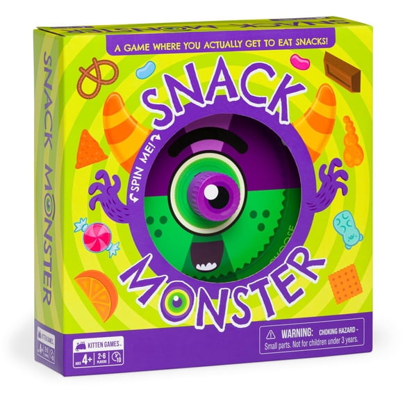 Juego de cartas Exploding Kittens Snack Monster para 2 a 6 jugadores o más de 4 años