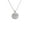Steel, variant on Stainless Steel Hebrew Tetragrammaton Pendant Necklace – YHWH Sacred Name Medallion, 1.38" Round Charm with 23.6" Chain – Religious Jewelry for Men & Women (Yellow Gold-Tone)