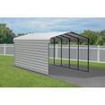 thumbnail image 3 of Arrow 9 x 24 x 19 ft Eggshell Single Side Wall Kit for Steel Carport, 3 of 10