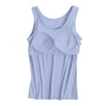 thumbnail image 3 of Racerback Summer Fashion Clothing Spaghetti Strap Tank Top For Women, 3 of 7