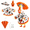 J#, variant on 23 Inch Halloween Porch Goose Outfits, Classic Halloween Style, Great Decor for Front Yard Autumn Holiday Scene Layout, Statue Not Included (E)
