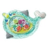 Infantino Wee Wild Ones Pat & Play Water Mat - Narwhal Themed Water mat for Infants and Older Babies, for Tummy time and Sensory Play