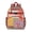 Red-9, variant on Highland Cow Students Backpack with Artistic Cow Lovers Print, Bull Cartoon Pattern, and Farm Rustic Design for Preschoolers