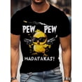 thumbnail image 1 of Camiseta deportiva informal para hombre, manga corta, suave y transpirable, cuello redondo, elástica, cuello redondo, ideal para el tiempo libre., 1 of 5