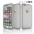 thumbnail image 1 of iPhone 6S Case, iPhone 6 Sturdy Case, Thin Exact-Fit Premium Matte Finish Dual Layer Hard Case For iPhone 6S / 6 with Tempered Glass Screen Protector For iPhone 6S / 6 4.7 -Blue, 1 of 4