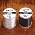 thumbnail image 2 of Hareline Dubbin Veevus GSP Thread 150 Denier White, 2 of 3