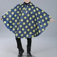 thumbnail image 4 of Odeerbi Rain Coats Kids Rain Jacket Waterproof Girls Boys Rain Cape Kid Hooded Jacket Hooded Bats, 4 of 7