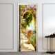 thumbnail image 5 of Gwong Decoración hogareña Etiqueta engomada de la puerta del callejón del paisaje 3D extraíble decoración de la decoración de la pared de la pared Gwong 21042574, 5 of 7