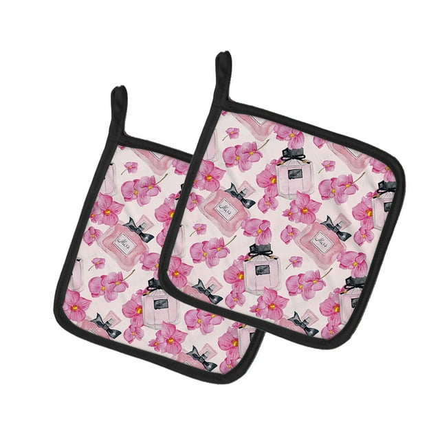 Carolines Treasures BB7510PTHD Aquarelle Fleurs Roses & Parfum Paire de Porte-Pots