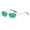 A, variant on Retro Rectangle Sunglasses for Women Men Trendy Semi-Rimless Y2k Tinted Sun Glasses Narrow Square Shades B