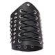 thumbnail image 5 of Brazaletes medievales vintage de cuero sintético, brazalete ancho, armadura de brazo Negro, 5 of 7