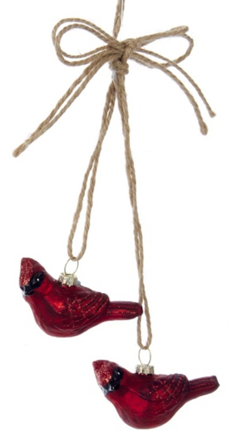 10 in the birches miniature glittered red glass cardinal bird christmas ornament walmartcom - Red Cardinal Christmas Decorations 10 in the birches miniature glittered red glass cardinal bird christmas ornament walmartcom - Red Cardinal Christmas Decorations