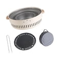 thumbnail image 5 of oshhni Grill Camping Cooker Furnace Outdoor Grill for Beach Outdoor Indoor with Storage Bag, 5 of 9