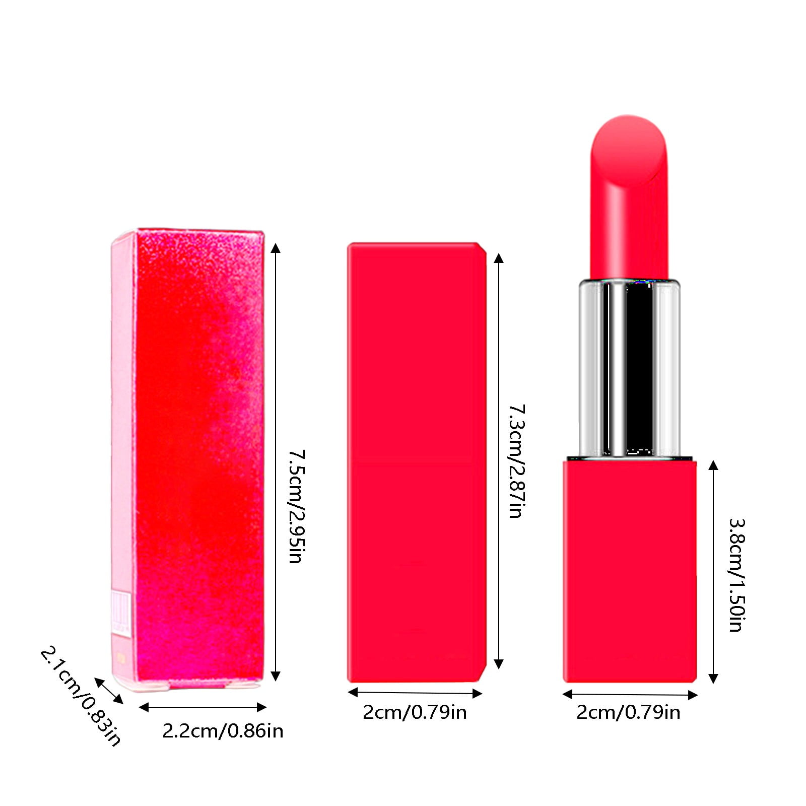 Lipstick Lip Gloss 24 Lipstick Infallible Lipstick Makeup Pallet Lipstick Set Heart Makeup Peach Lipstick Vegan Lipstick Lip Gloss Clear Glossy Dose of Color Concealer Lipstick for