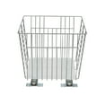 thumbnail image 5 of Household Essentials Sliding Vegetable Bin, 12" H x 13" W x 16" D, Durable Powder-Coated Steel Basket, Simple and Convenient Kitchen Organization Solution, Easy Installation, Hardware Included, Nickel, 5 of 6
