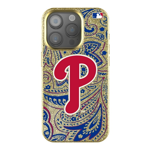Keyscaper Philadelphia Phillies Paisley Bling iPhone Case