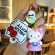 thumbnail image 1 of LLavero de Anime Sanrio Hello Kitty para niños, colgante de coche, bolsa de teléfono móvil, joyería, regalos al por mayor, Kawaii, nuevo Fivean unisex, 1 of 2