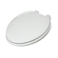 thumbnail image 2 of Comfort Seats Deluxe Molded Wood Elongated Toilet Seat, 2 of 7