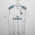 thumbnail image 1 of Camiseta De Fútbol Clásica Blanca De Manga Corta De La Equipación De Verano Del Real Madrid 17/18XL, 1 of 2