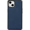 thumbnail image 6 of 2-in-1 Magnetic Detachable Wallet Case for iPhone 13, Card Slots Holder Genuine Leather Kickstand Shockproof Wrist Lanyard Strap Removable Flip Cover 5G 6.1",Blue, 6 of 7