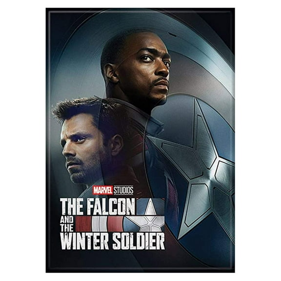 Marvel Falcon Winter Soldier FalWiSold Poster Close Ata-Boy Magnet 2.5" X 3.5"