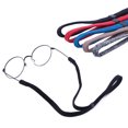 thumbnail image 2 of 5 Pcs Sport Anti-Dérapant Lunettes de Soleil Titulaire Sangle Lunettes Chaîne Fin Réglable Lunettes Corde Lunettes Cordon (Rouge Bleu Noir Marron Taches), 2 of 7