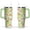 Light-green-22, variant on 40oz Colorful Botanical Mushroom Stainless Steel Flip Straw Tumbler Spill Proof Travel Cup Double Wall Vacuum Insulated Coffee Mug with Top Handle