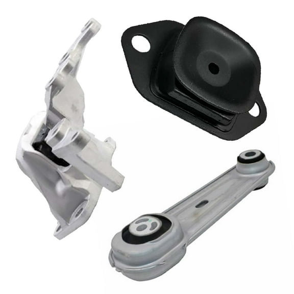 CF Advance Compatible with Nissan Qashiqai Sentra 17-22 2.0L CVT Engine Motor and Automatic Transmission Mount Set 3PCS 2017 2018 2019 2020 2021 2022