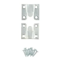 National Hardware - V2539 1-3/4" x 1-1/2" Flush Mount Hanger 2/pk - Zinc Plated