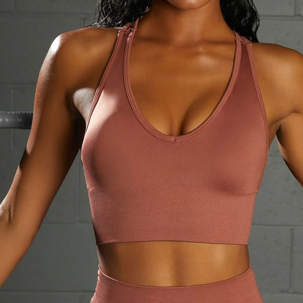 Chaleco deportivo sexy de punto sin costuras, pantalones de cintura alta y levantamiento de cadera, chaleco deportivo para mujer