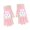 Pink, variant on Warm Fleeces Lined Childrens Gloves Playfulness Mittens For Outdoor Winter