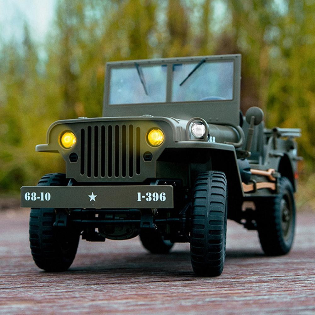 Army Green - Standard (A)$For Jeep 1:10 Simulation Model Remote Control Off-Road Vehicle Rc Remote Control Car