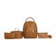 thumbnail image 1 of Juego de Mochila Unisex Fana Brianda Camel / 3 Piezas FANA , Mochila, Porta Celular y Neceser, 1 of 4