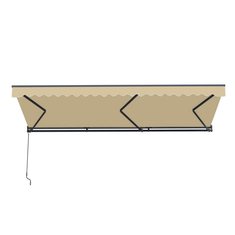 ALEKO Motorized Retractable Patio Awning for Home Decks, Porch