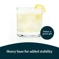 thumbnail image 3 of Libbey 916CD Heavy Base Rocks Glasses Set, Simple Glassware Drinking Glasses Set of 24, Stylish, Dishwasher Safe Glasses for Cocktail Parties And More, 3 of 4