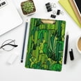 thumbnail image 7 of FMSHPON Green Cactus Plants Forest Clipboard Hardboard Wood Nursing Clip Board and Pull for Standard A4 Letter 13x9 inches, 7 of 7