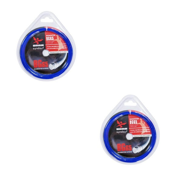 Greeniant Cuerda de raqueta de bádminton multicapa de 0,7mm de diámetro, volante antielasticidad, accesorios de equipo de línea de nailon, piezas de Type1 NO1 Greeniant CBP161302