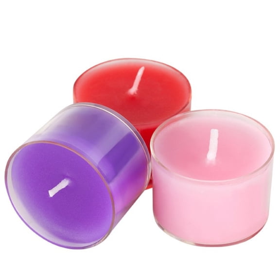 Uxgjfwu Romantic Low Temp Candles, Dark Glow Scented Drip Candles, Soy Wax Candles for Sensual Ambiance, Relaxation, Special Evening Atmosphere