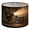 Brown, variant on Linen Drum Lamp Shades Vintage Film Projector Clapperboard Reel Sepia Cinematic 13" x 13" x 10" Lampshade for Table Lamps Floor Lamps Lamp Shade Replacement Easy Assembly Required