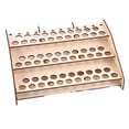 thumbnail image 3 of Modelo Pintura Pintura Simple Conveniente Madera Craft Pigment Holding Racks Pinturas únicas Organizador Tubo Estantes de Escritorio Contenedor Contenedor AweSitey HA012222-00, 3 of 7
